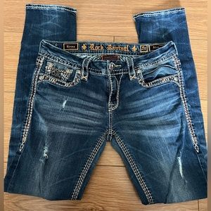 Rock revival straight leg jeans